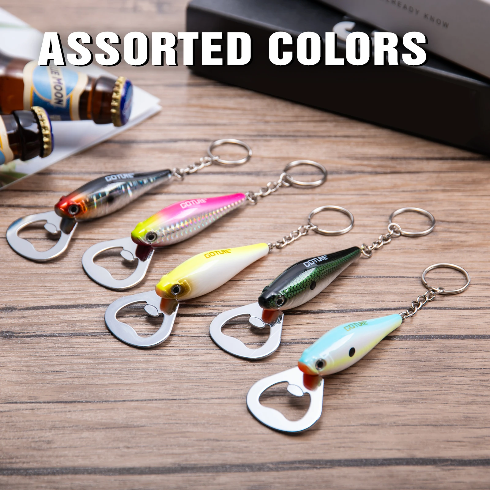 Kitchen Gadgets List - Goture 1 stks Vissen Lokken Flesopener