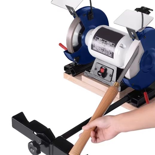 Knife Sharpener - 550W Schuurbandpolijstmachine 200mm Elektrische Werkbank Slijpmachine