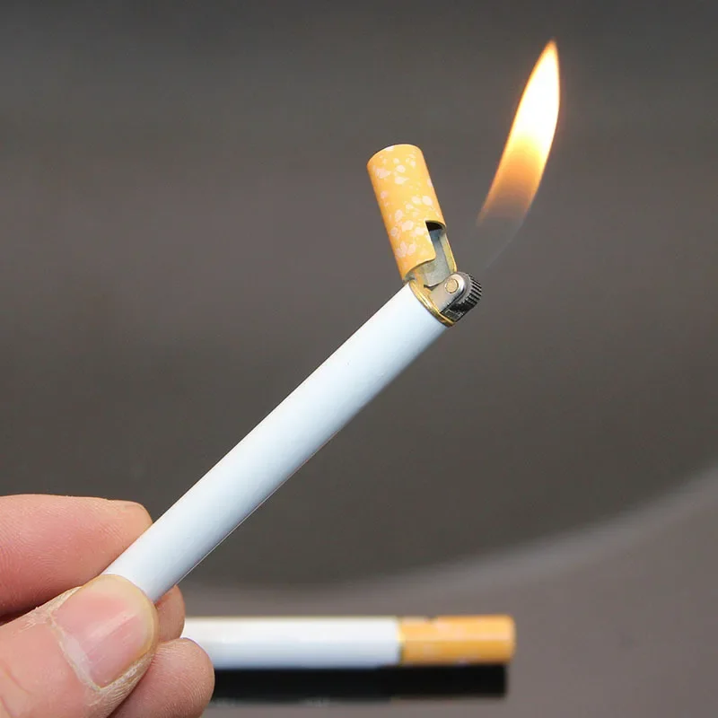 Funny Kitchen Gadgets Gifts - Ongebruikelijke man lichter sigarettenvorm butaan fakkel
