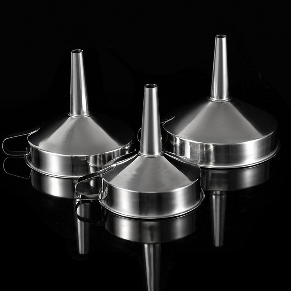 Kitchen Gadgets List - 1Pc Roestvrijstalen Kookolietrechter Brede Mond Keukenaccessoires