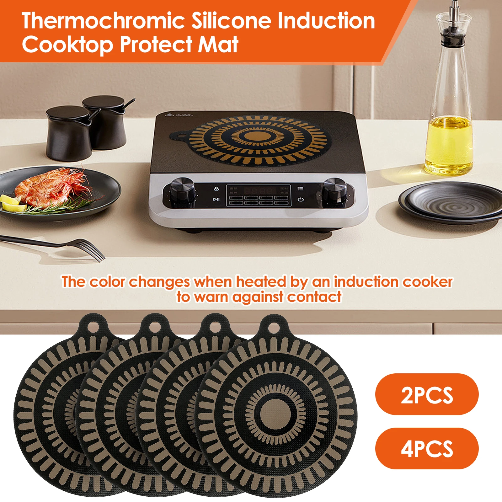 Kitchen Gadgets Modern - Inductie Kookplaat Mat Protector Anti-Kras Siliconen