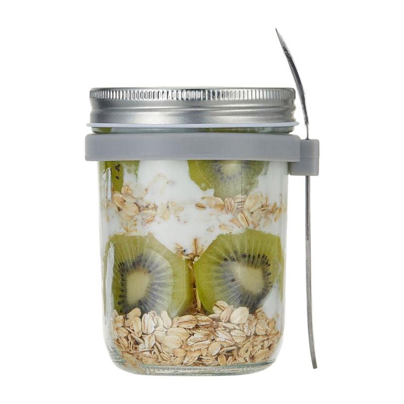 Kitchen Gadgets Modern - 600ml Grote Capaciteit Overnight Haver Containers