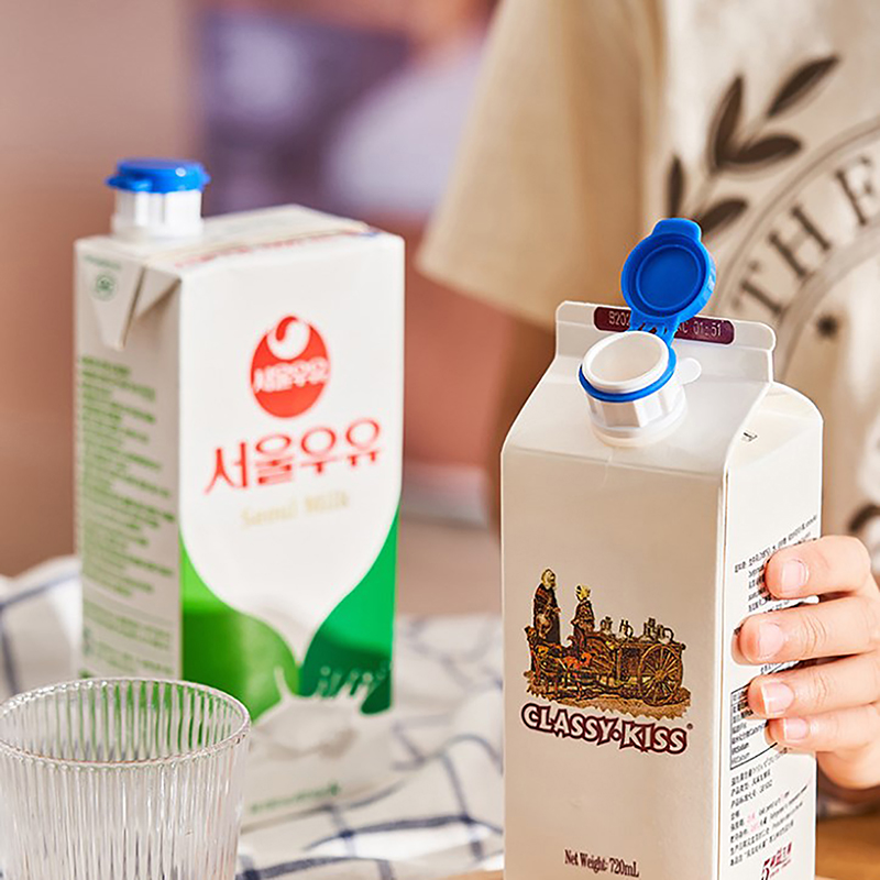 Kitchen Helper Gadgets - Verzegelde deksel voor melk in doosjes,