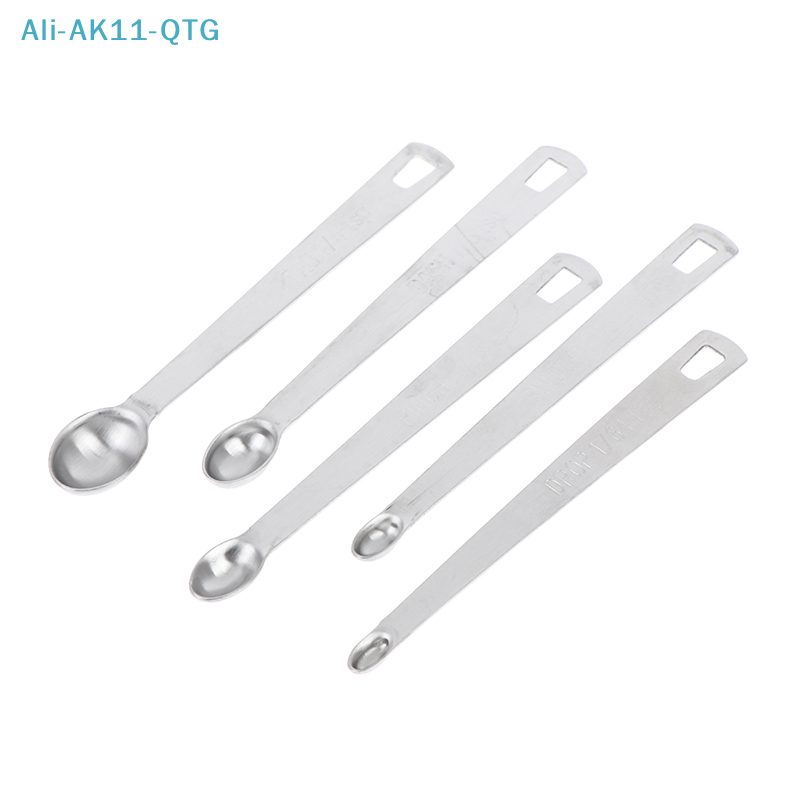 Kitchen Gadgets Small - Nieuwe 5 stks/set roestvrijstalen kleine maatlepels