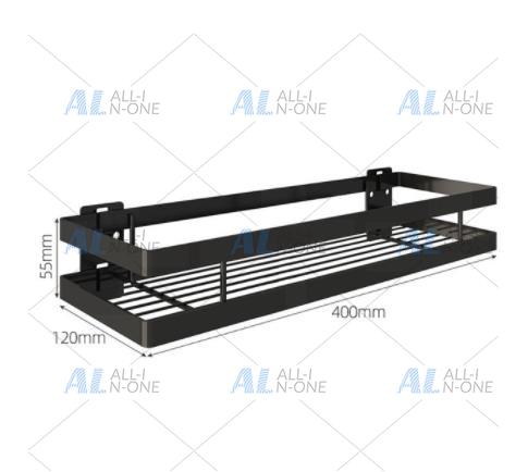Kitchen Gadgets Rack Storage - Badkamer Keuken Organizer Wandmontage Beugelhouder Wandopbergplank