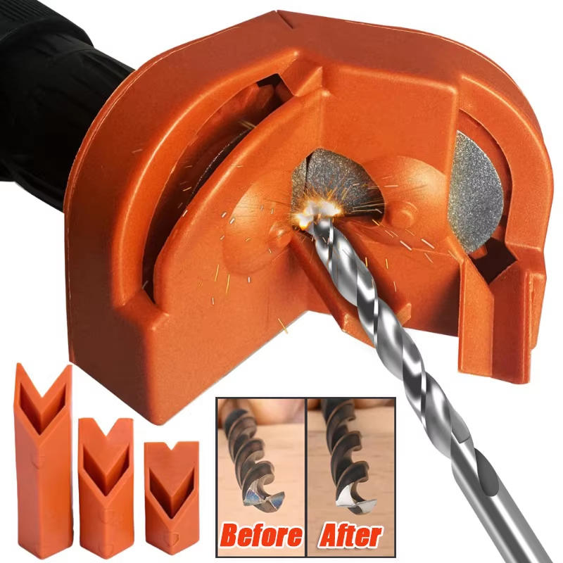 Knife Sharpener - Multifunctionele boorbitslijpmachine, elektrische impactboormachine messenslijper, wegwerpbaar