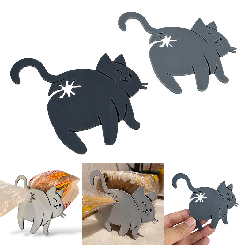 Funny Kitchen Gadgets Gifts - 2 stuks grappige kat butt bag