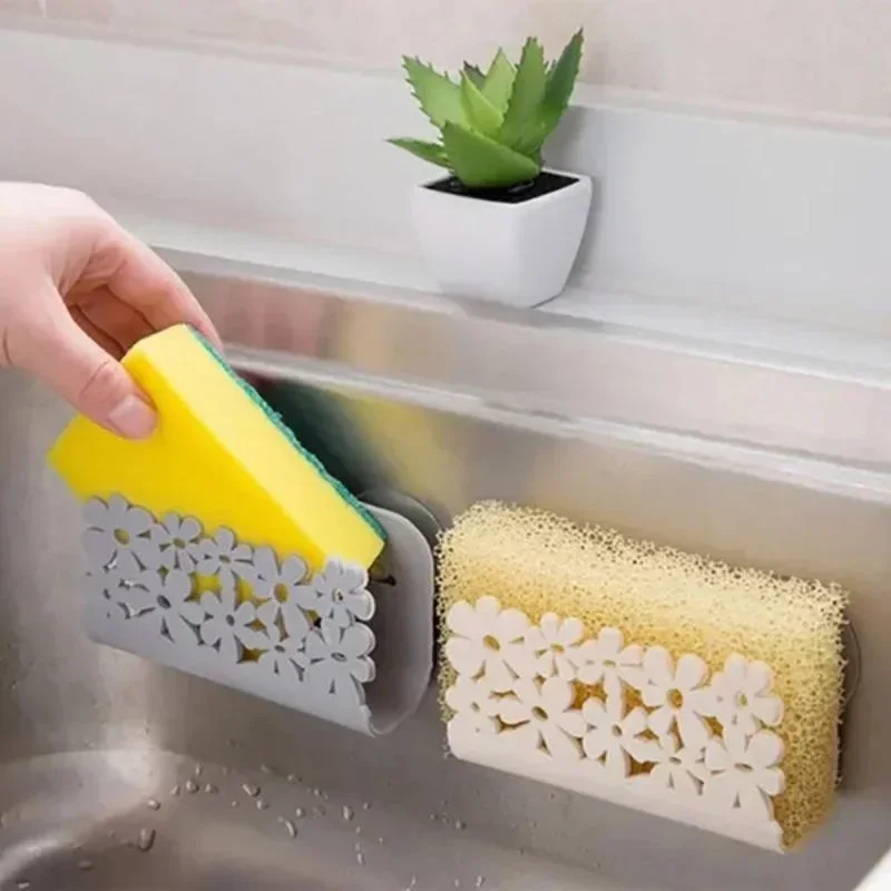 Kitchen Gadgets Rack Storage - Vaatdoekenrek Zuigsponshouder Clip Rag Storage Lid