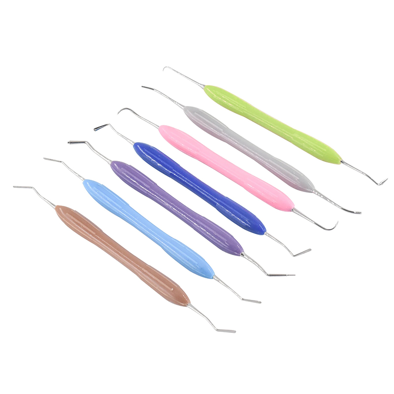Silicone Spatula Set - 7 STKS/SET Tandheelkunde Hars Vulmiddel Set