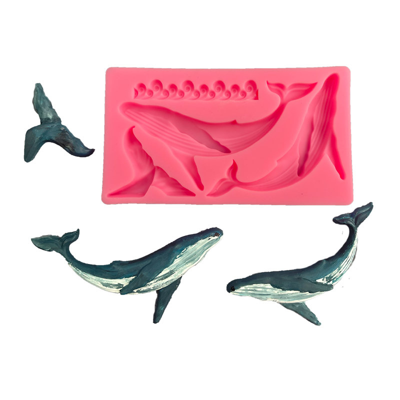 Kitchen Gadgets And Accessories - Diy walvis siliconen schimmel oceaan serie