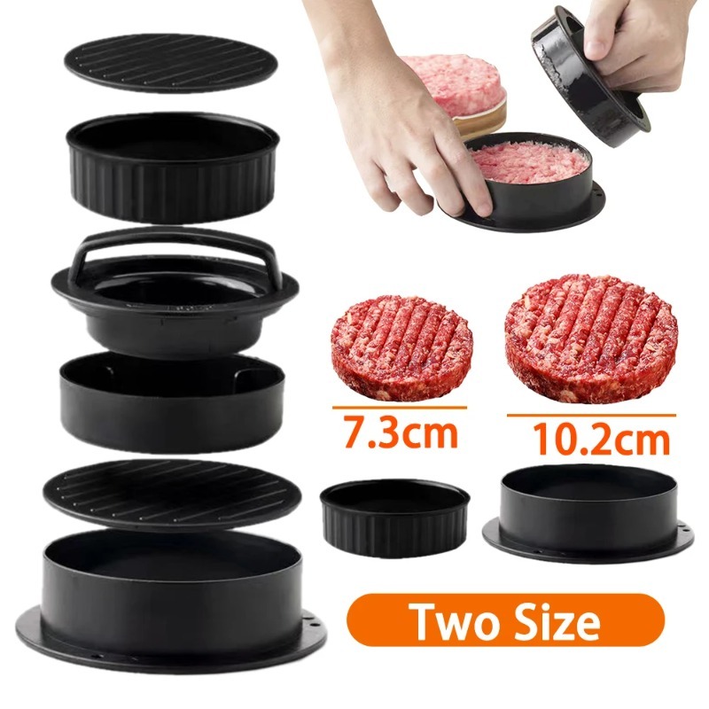 Kitchen Helper Gadgets - Ronde Hamburger Burgerpers Rundvlees Grill Food-Grade