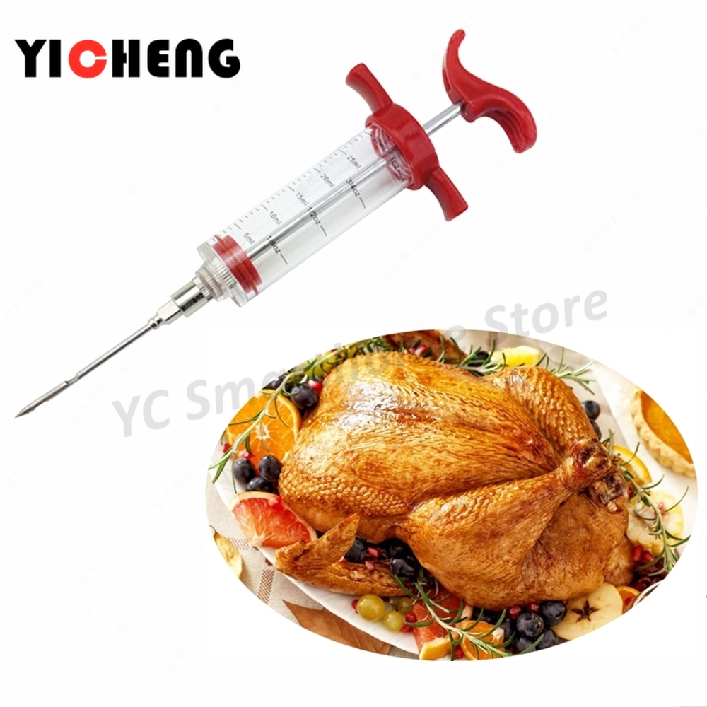 Kitchen Helper Gadgets - 1 stks Marinade Injector Kruiden Spuit