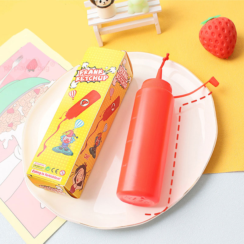 Funny Kitchen Gadgets Gifts - Grappige Ketchup Salade Fles Prank Release