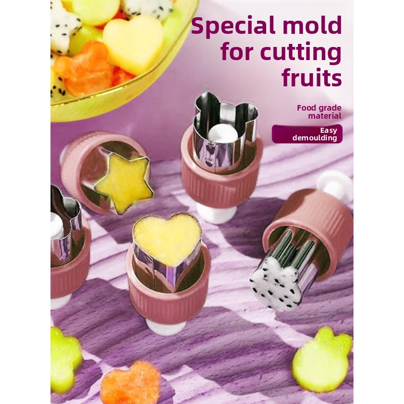 Watermelon Slicer Cutter - Fruit- en groentevormpjes, wortel- en watermeloenvormpjes,