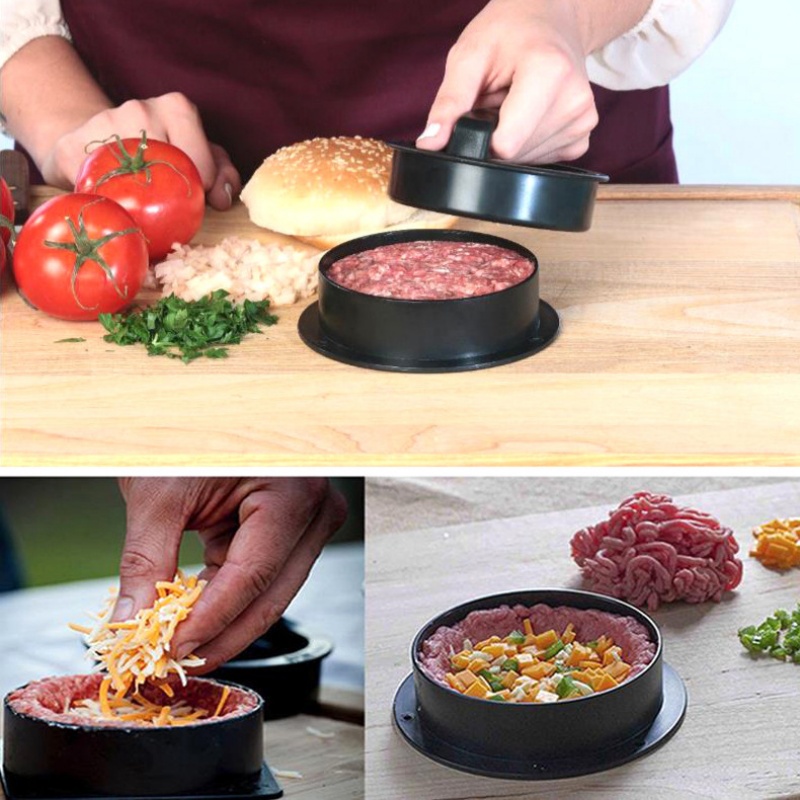 Ronde Hamburgerpersen Burgerpe - Kitchen Helper Gadgets recensie en prijs