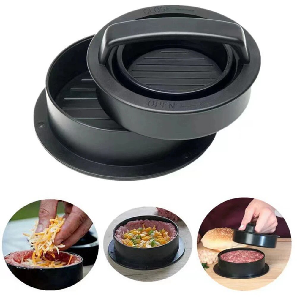 Ronde Hamburger Burgerpers Run - Kitchen Gadgets Modern recensie en prijs