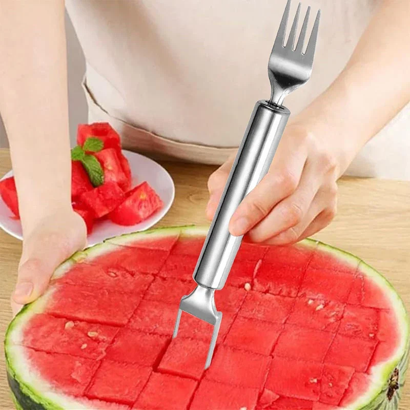 Multifunctionele Draagbare 2In - Watermelon Slicer Cutter recensie en prijs