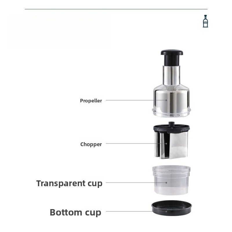 Handmatige knoflookpers, verti - Kitchen Gadgets Vegetable Chopper recensie en prijs