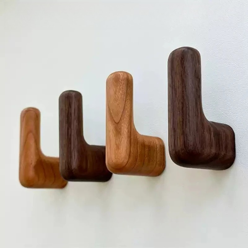 Houten haak Sleutel Decoratiev - Kitchen Gadgets Rack Storage recensie en prijs