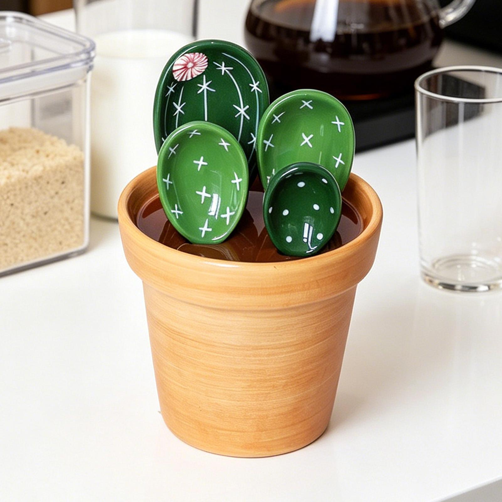 Maatlepelsset 4-delig Keramiek - Kitchen Gadgets Small recensie en prijs