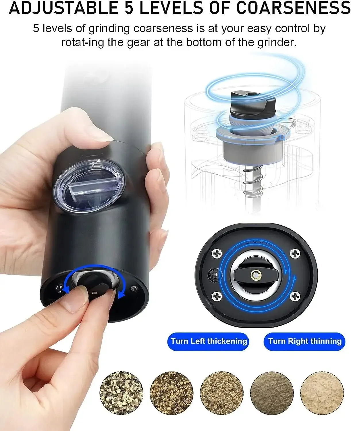 Elektrische Zout-En Pepermolen - Kitchen Gadgets Small recensie en prijs