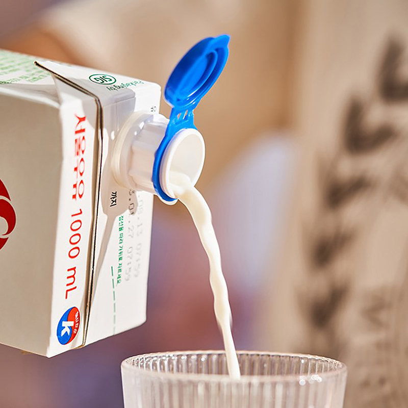 Verzegelde deksel voor melk in - Kitchen Helper Gadgets recensie en prijs