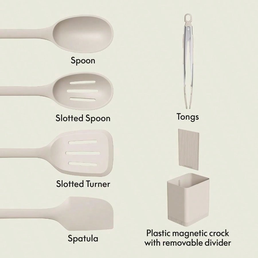 6-delige leisteen siliconen ke - Silicone Spatula Set recensie en prijs