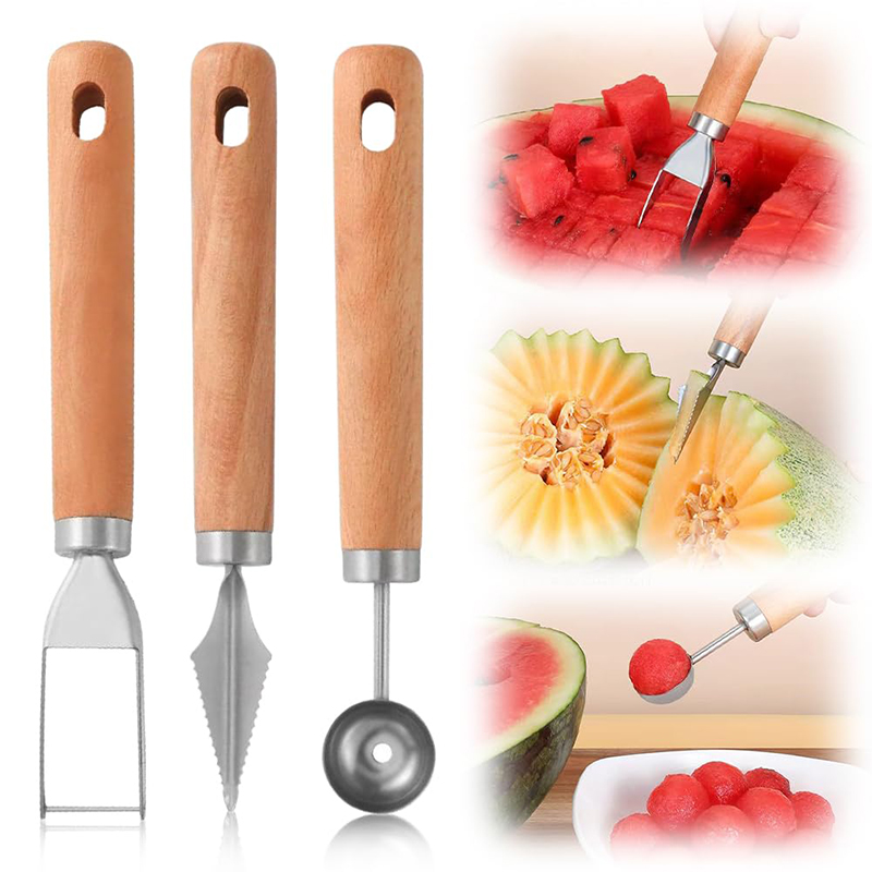 1Pc RVS Watermeloen Cutter En  - Watermelon Slicer Cutter recensie en prijs