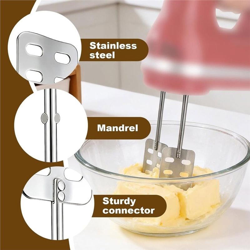 A83G-2Pcs Vervangingsset voor  - Kitchenaid Mixer Hand Mixer recensie en prijs