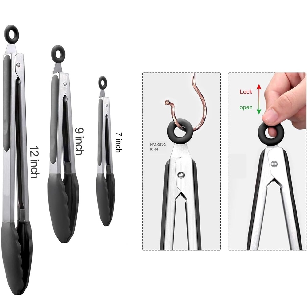Siliconen BBQ-grilltang Keuken - Kitchen Gadgets Gift recensie en prijs