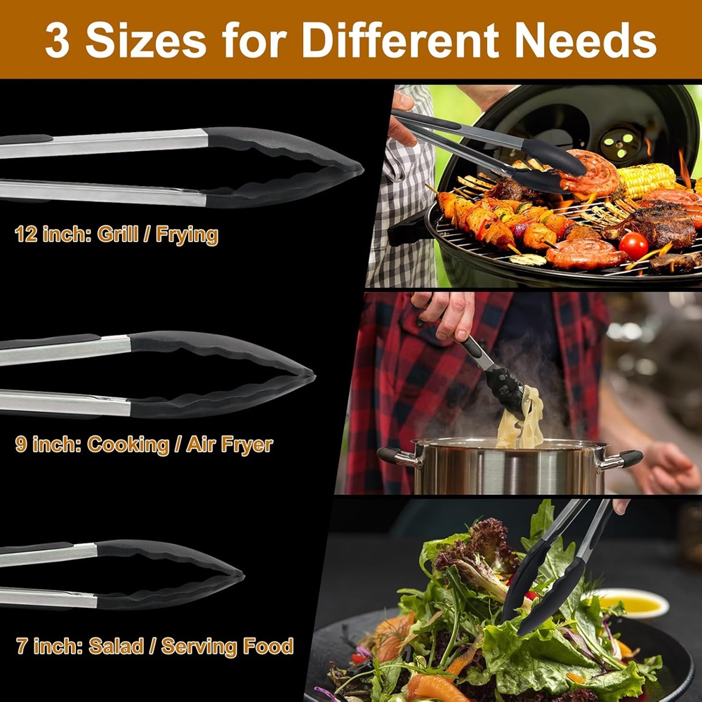 Siliconen BBQ-grilltang Keuken - Kitchen Gadgets Gift recensie en prijs