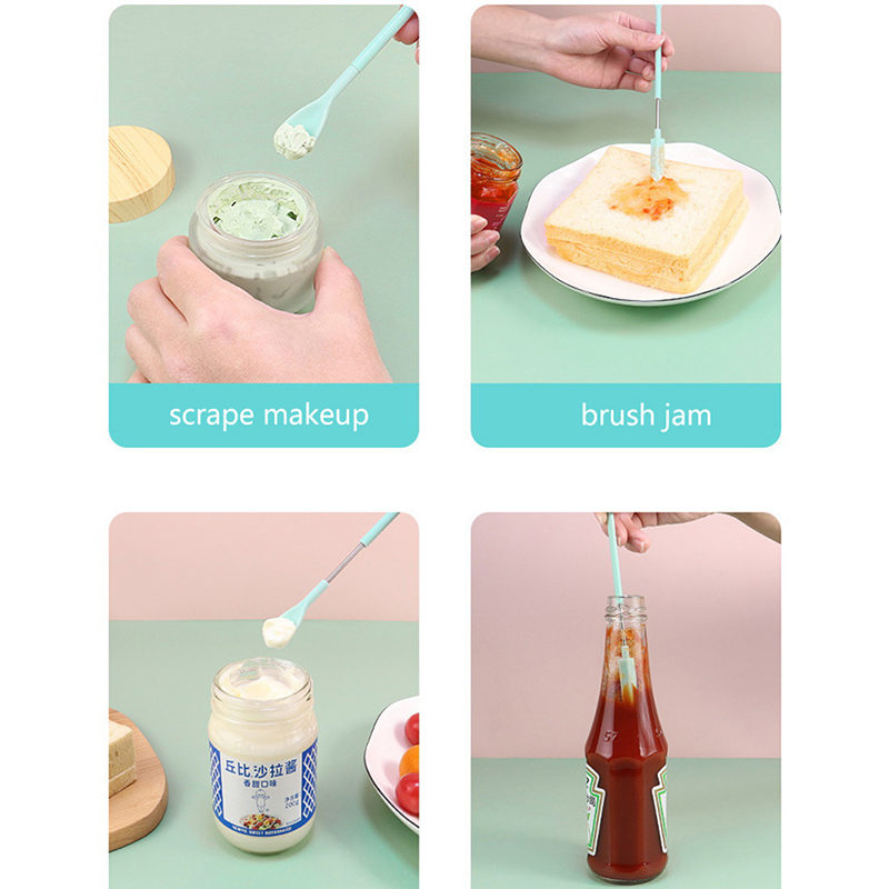 1 Stuks Siliconen Dubbele Kop  - Silicone Spatula Set recensie en prijs