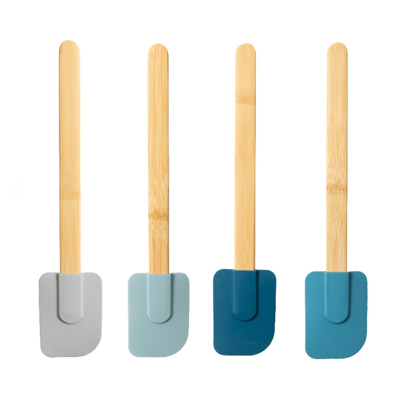 Kleurrijke siliconen spatels,  - Silicone Spatula Set recensie en prijs