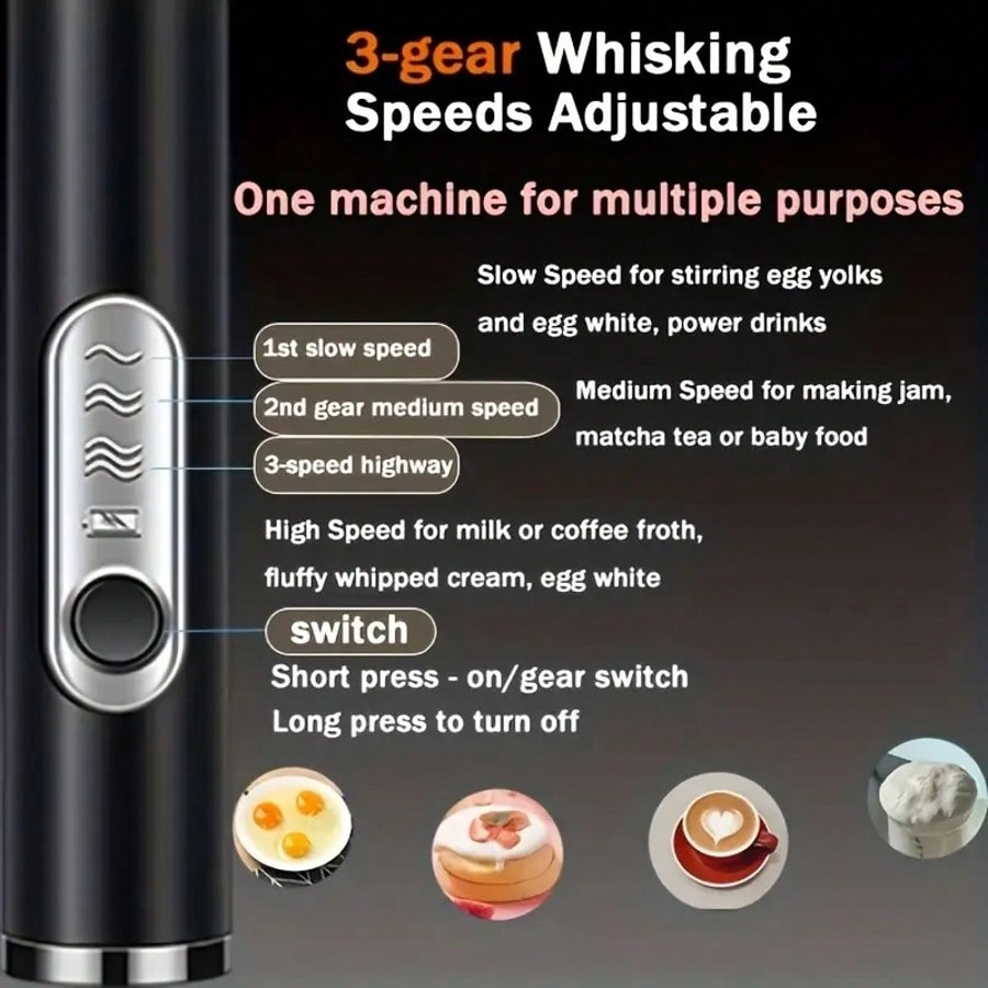 1-pack draagbare elektrische m - Milk Frother recensie en prijs