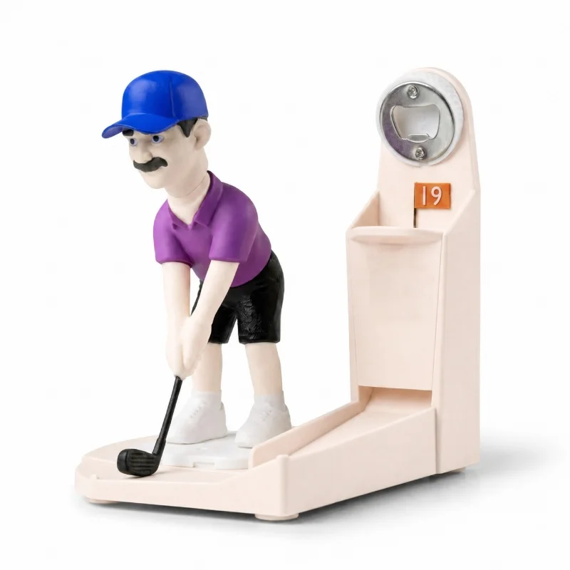 Golfspeler Beeldje Bierflesope - Funny Kitchen Gadgets Gifts recensie en prijs