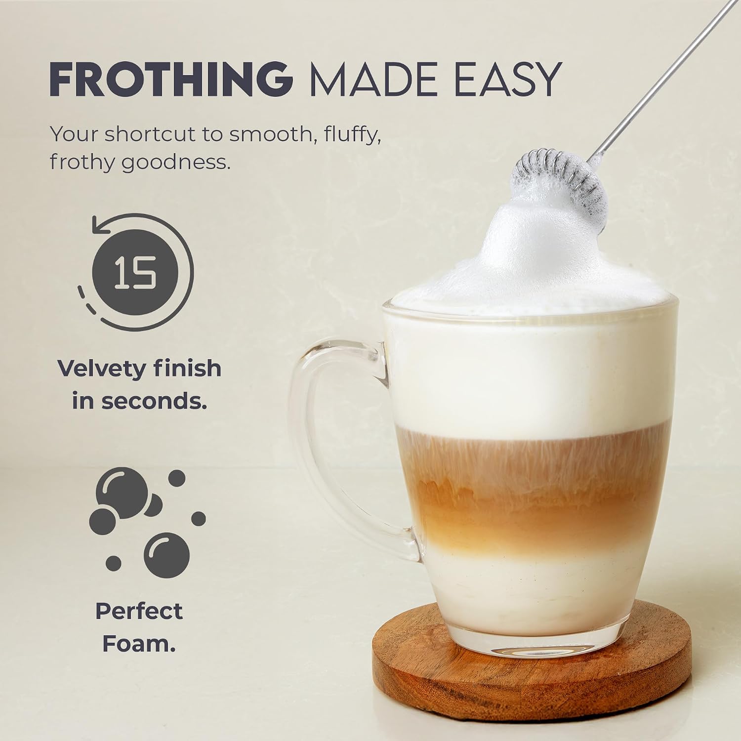 Melkopschuimer, draagbare roes - Milk Frother recensie en prijs