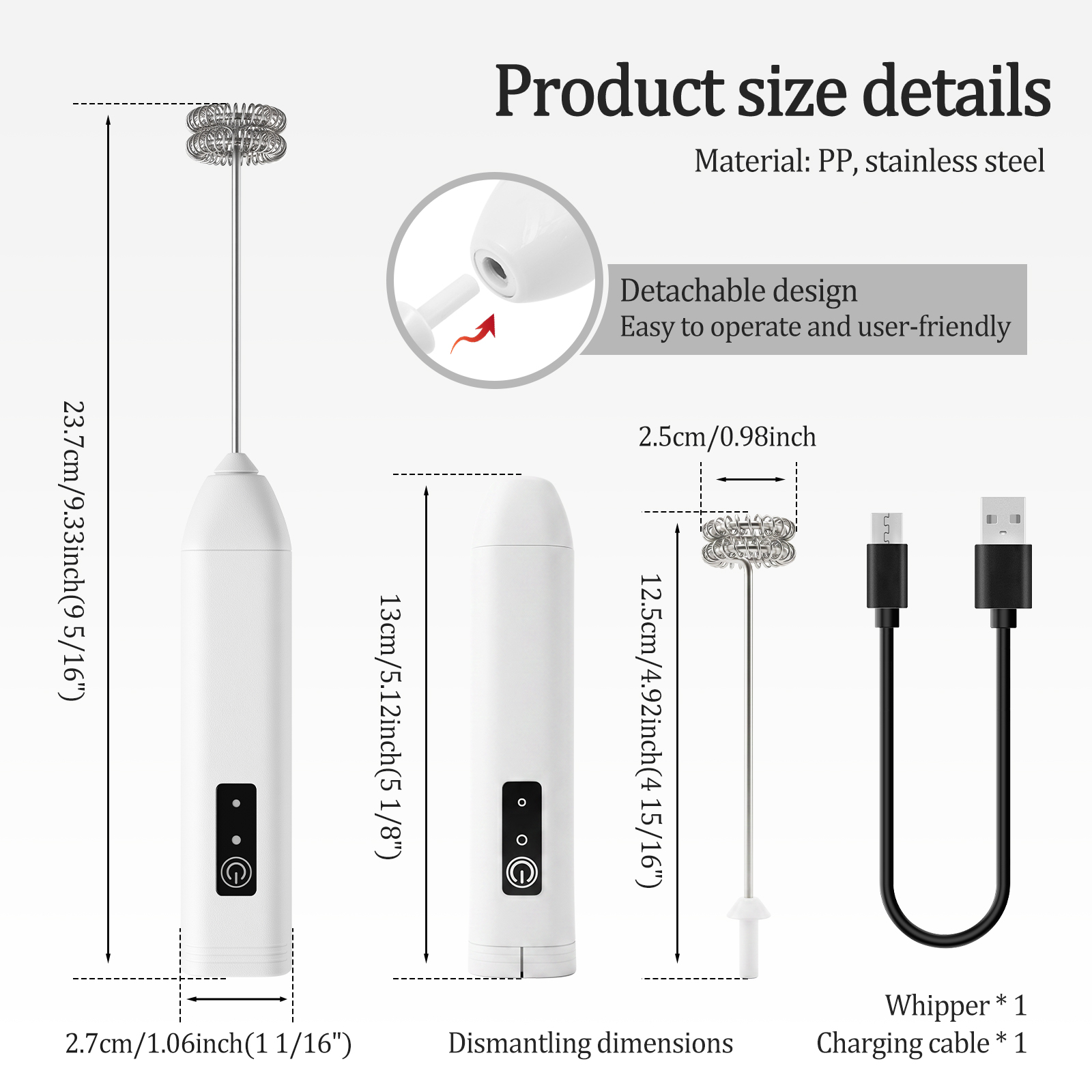 Draadloze Melkopschuimer Draag - Milk Frother recensie en prijs