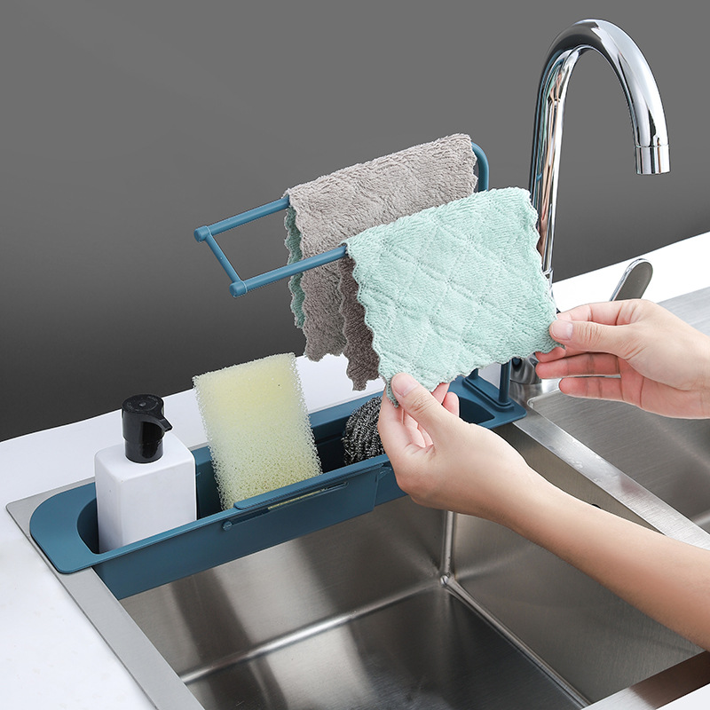 Telescopische Gootsteen Plank  - Kitchen Gadgets Rack Storage recensie en prijs