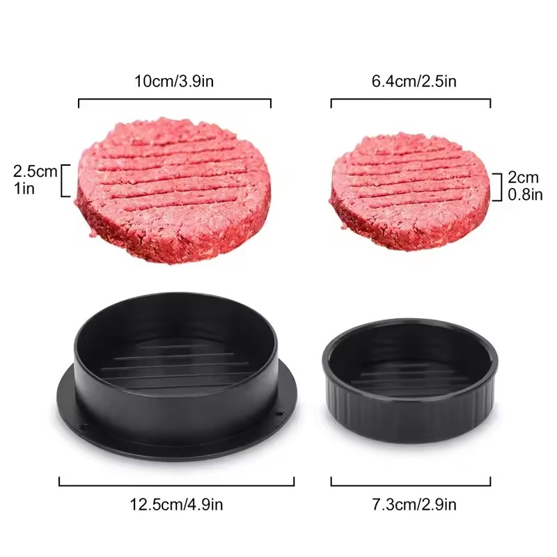 2026 3-in-1 Anti-aanbak Hambur - Kitchen Gadgets Modern recensie en prijs