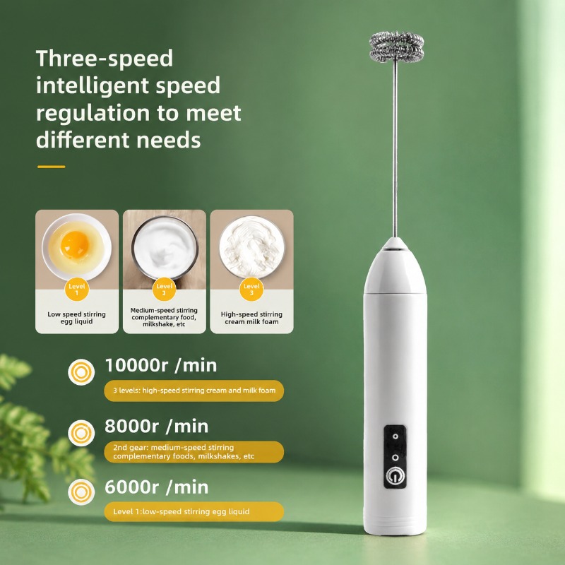 Elektrische melkopschuimer + e - Healthy Kitchen Gadgets recensie en prijs