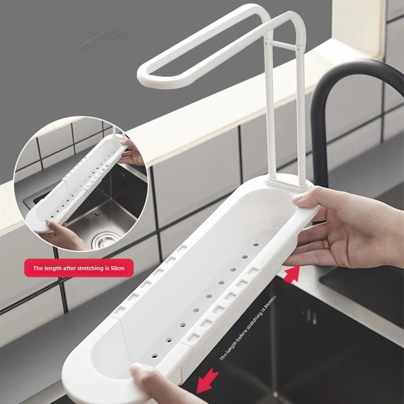 Telescopische afwasrek, gootst - Kitchen Gadgets Rack Storage recensie en prijs