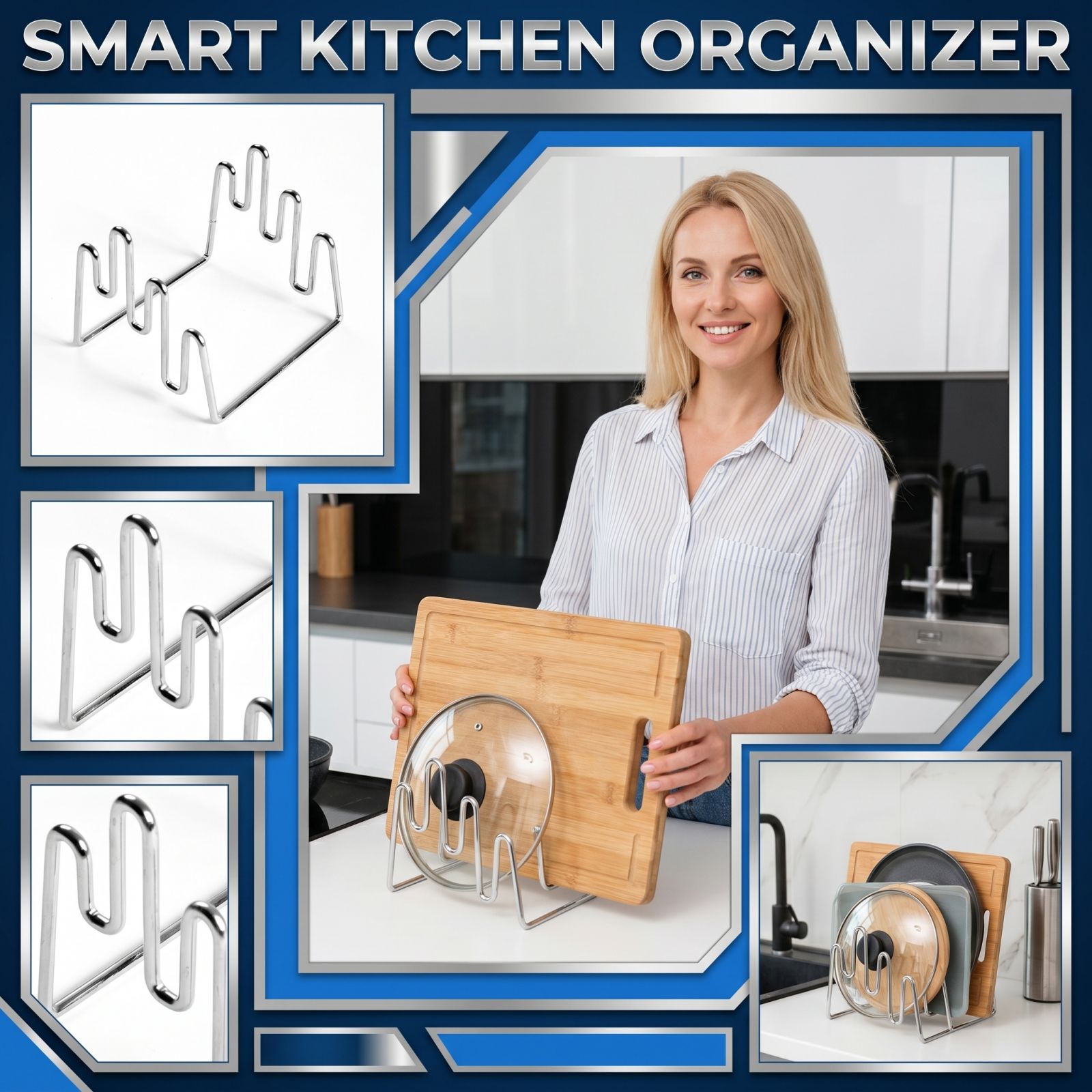 Snijplankhouder Keukenopbergor - Kitchen Gadgets Rack Storage recensie en prijs