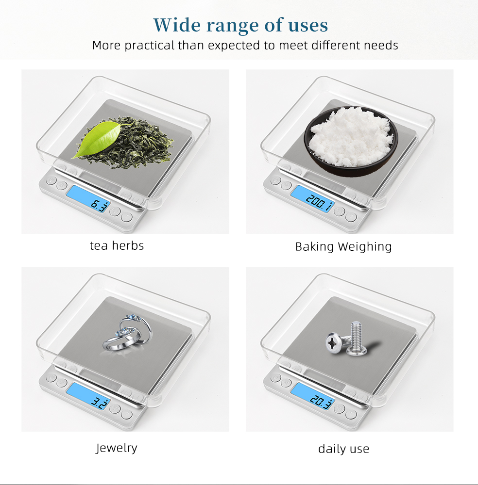 500 0,01 g/3 kg 0,1 g LCD draa - Kitchen Gadgets Small recensie en prijs