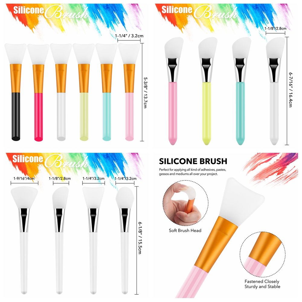 Siliconen knutselborstel, spat - Silicone Spatula Set recensie en prijs